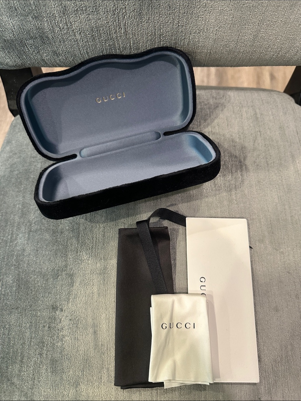 Gucci Sunglasses Case - Black